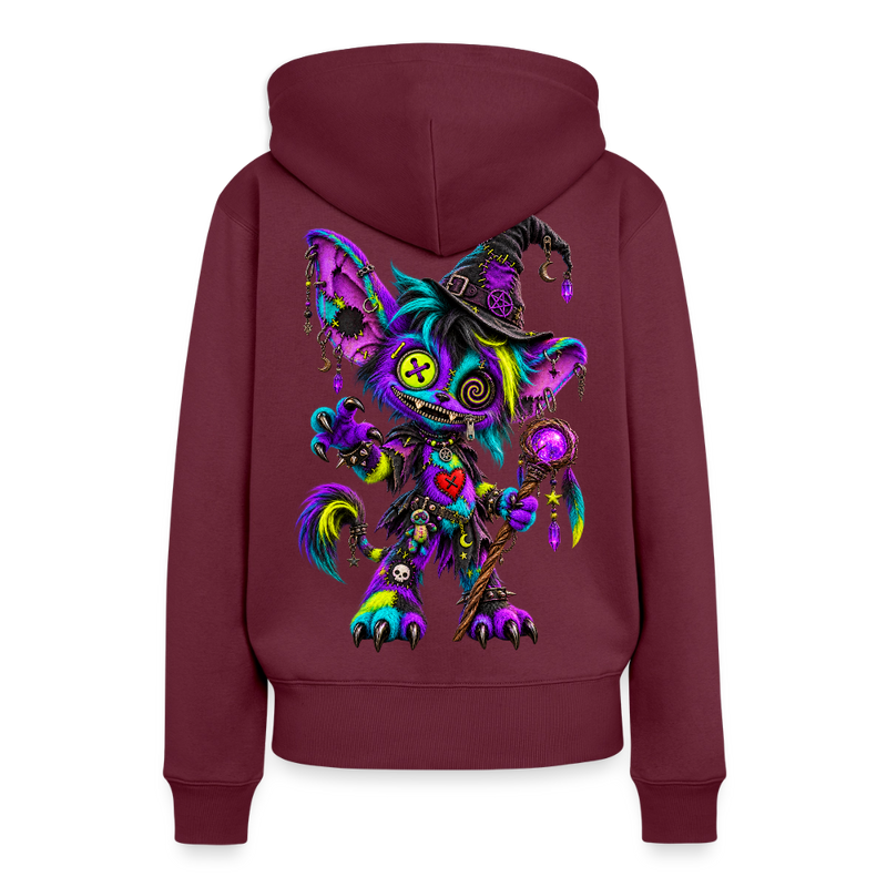 HEXIE HAZE – SPELLBOUND | Premium Damen-Hoodie - Burgunderrot