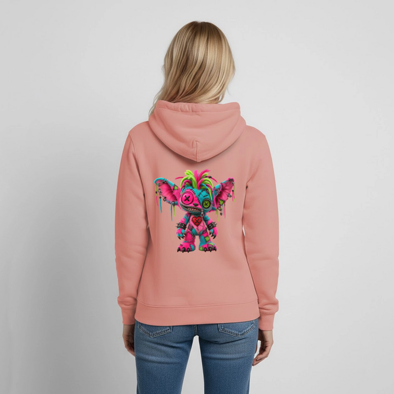 RIOT ROXIE – Damen Hoodie - Altrosa