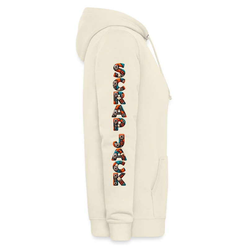 SCRAP JACK – Damen Hoodie - Vanille-Milchshake