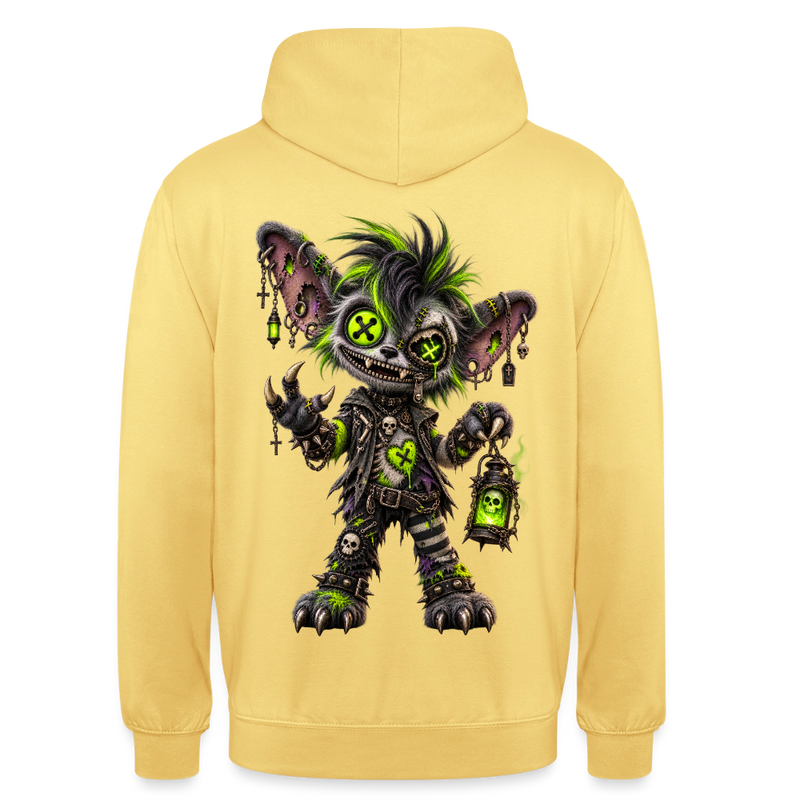 GRAVEYARD GIZZ – Herren / Unisex Hoodie - Zitronengelb