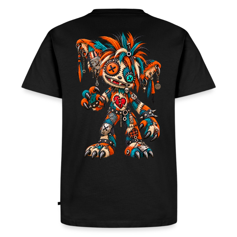 SCRAP JACK – Herren Premium T-Shirt - Schwarz