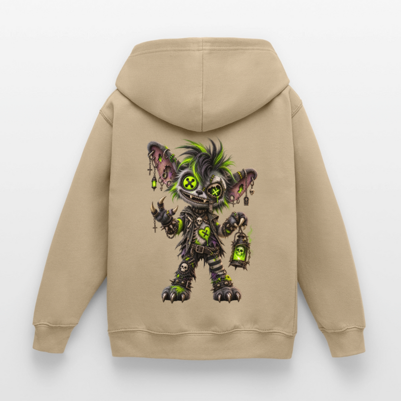 GRAVEYARD GIZZ – Kinder Hoodie - Sand