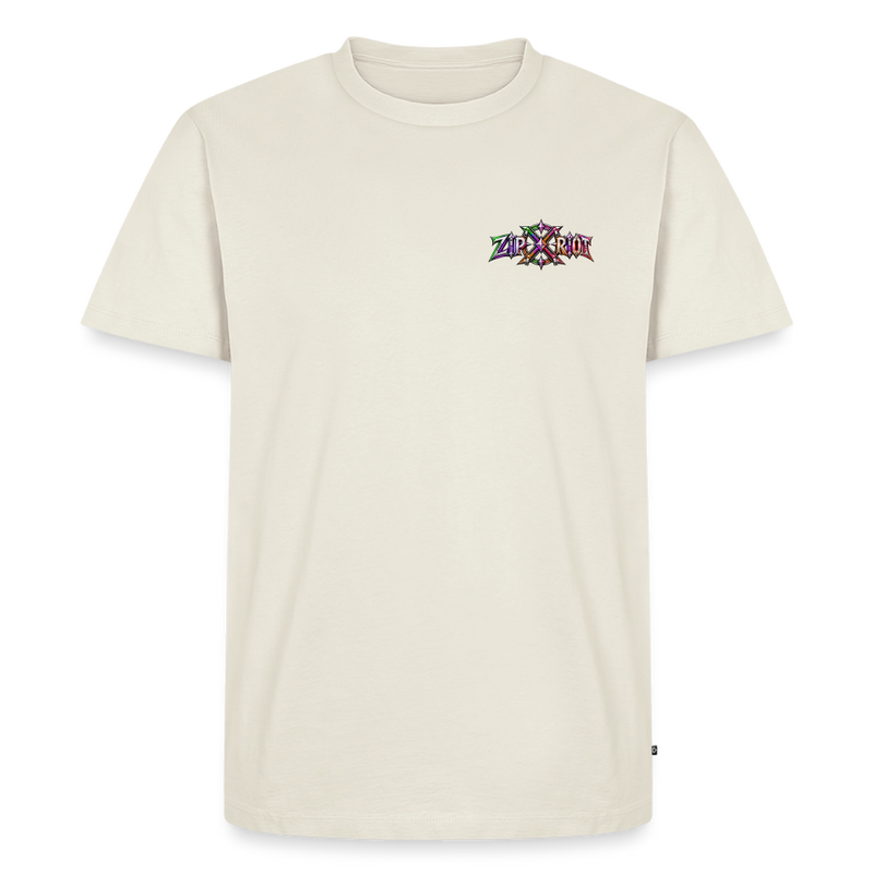 FUZZBALL GREMMY – Herren Premium T-Shirt - Naturweiß