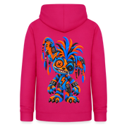 STATIC SPIKE – Damen Hoodie - dunkles Pink