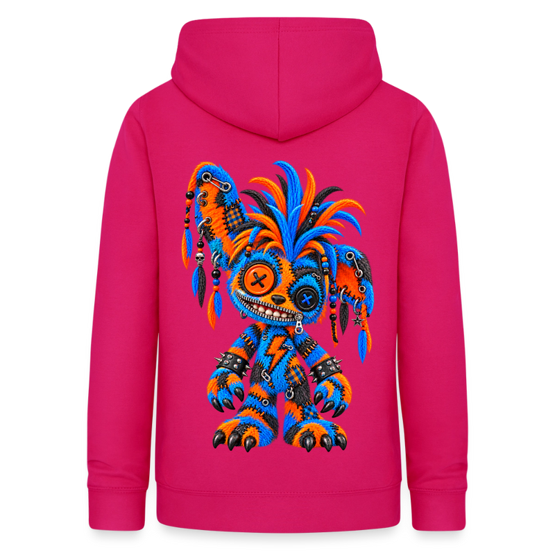 STATIC SPIKE – Damen Hoodie - dunkles Pink