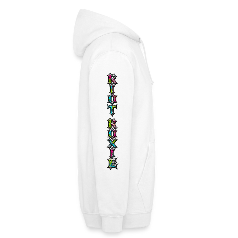 RIOT ROXIE – Herren / Unisex Hoodie - Weiß