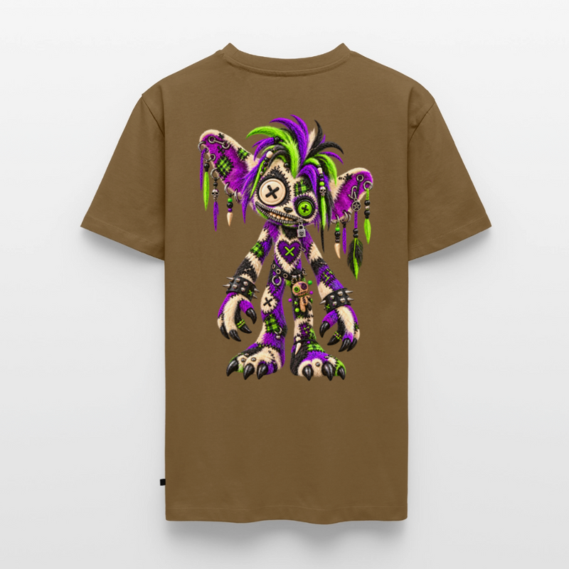VOODOO VINNIE – Herren Premium T-Shirt - Nussbraun