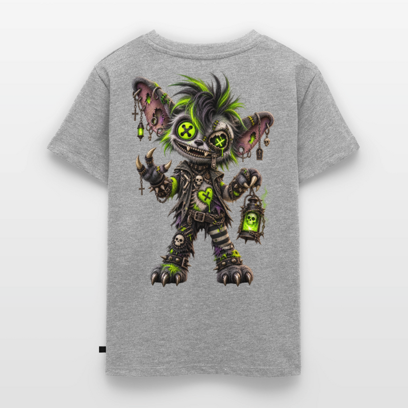 GRAVEYARD GIZZ – Kinder Premium T-Shirt - Grau meliert