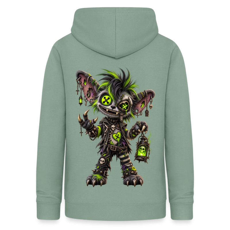GRAVEYARD GIZZ – Damen Hoodie - Graugrün