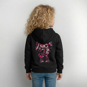 VELVET VEX – Kinder Hoodie - Schwarz