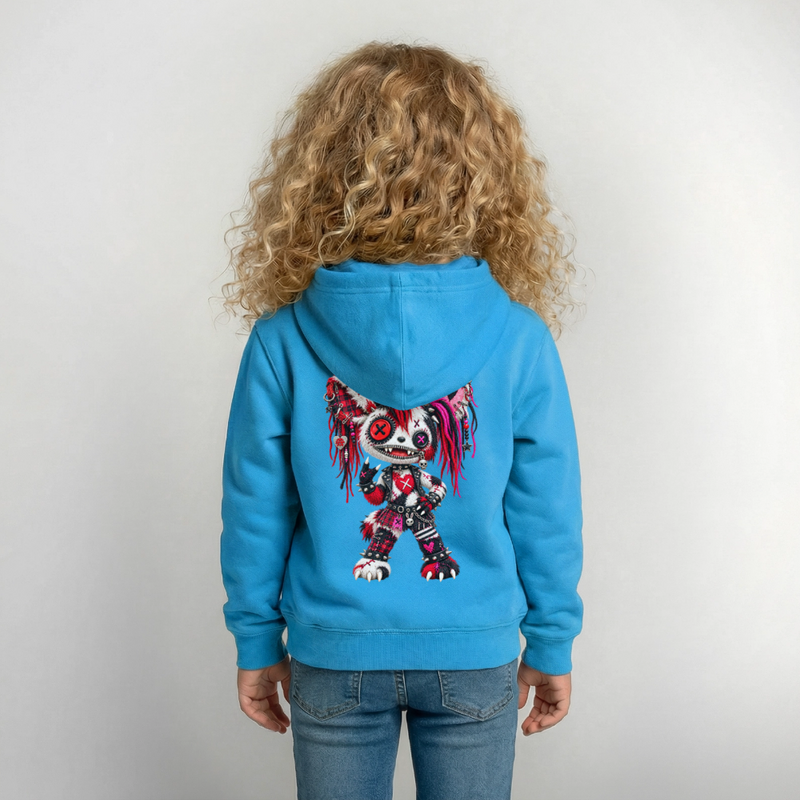 MOSH MOLLY – Kinder Hoodie - Meeresblau