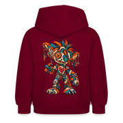 SCRAP JACK – Kinder Hoodie - Bordeaux