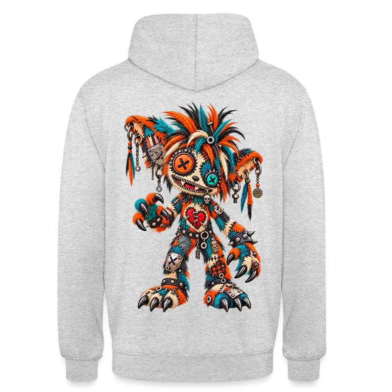 SCRAP JACK – Herren / Unisex Hoodie - Hellgrau meliert