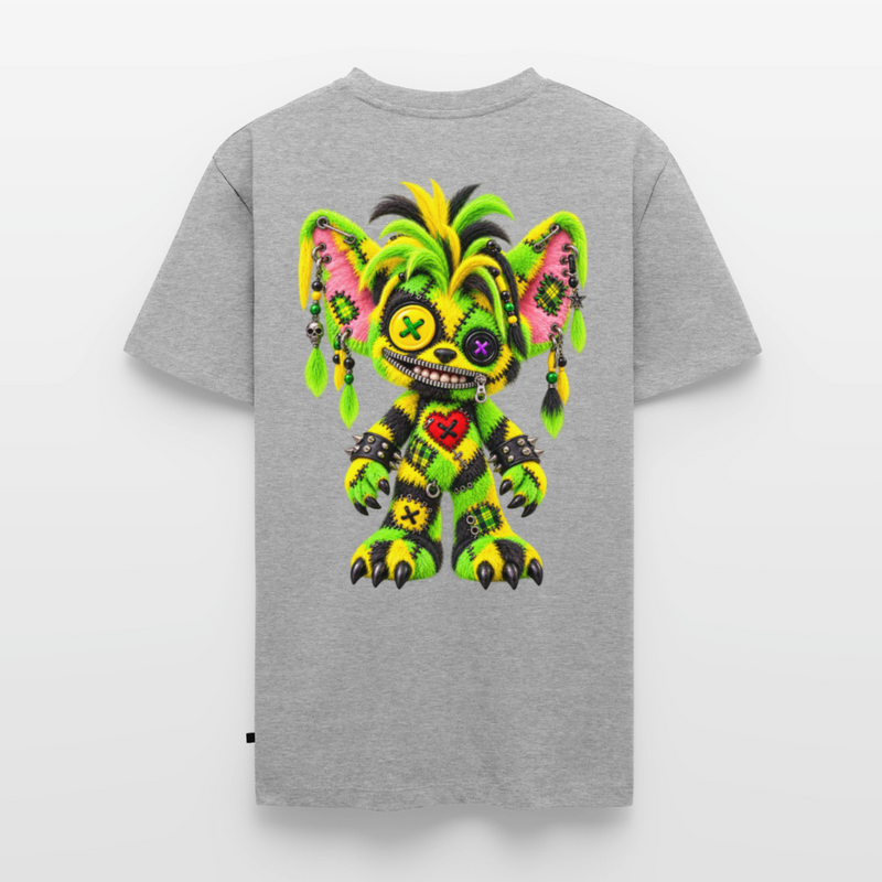 FUZZBALL GREMMY – Herren Premium T-Shirt - Grau meliert