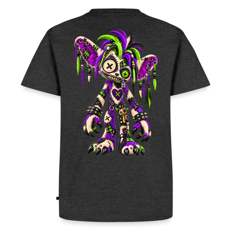 VOODOO VINNIE – Herren Premium T-Shirt - Anthrazit meliert