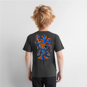 STATIC SPIKE – Kinder Premium T-Shirt - Anthrazit meliert