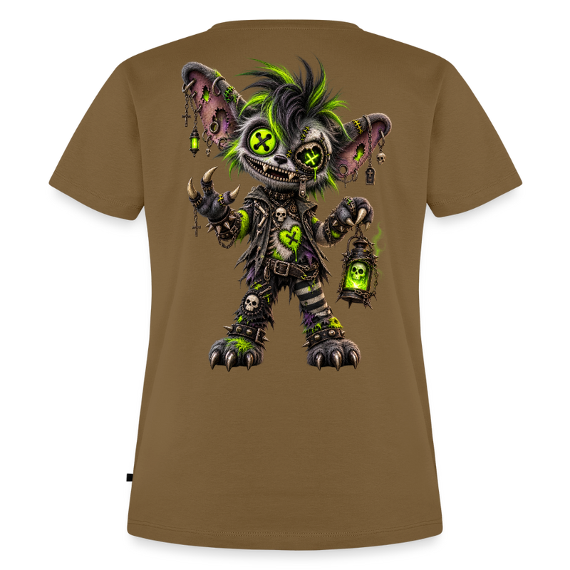 GRAVEYARD GIZZ – Damen Premium T-Shirt - Nussbraun