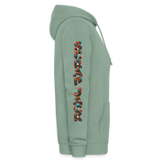 SCRAP JACK – Damen Hoodie - Graugrün