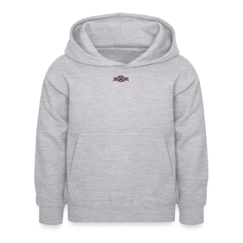 HEXIE HAZE – Kinder Hoodie - Hellgrau meliert