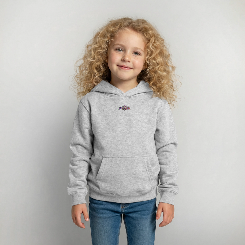 GRAVEYARD GIZZ – Kinder Hoodie - Hellgrau meliert