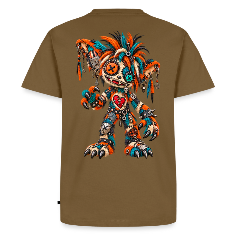 SCRAP JACK – Herren Premium T-Shirt - Nussbraun
