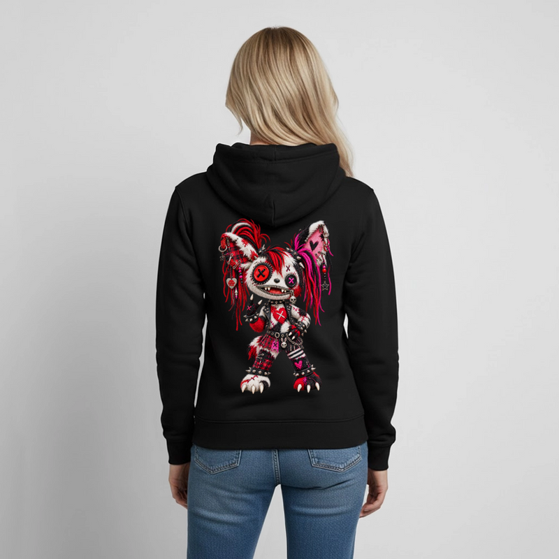 MOSH MOLLY – Damen Hoodie - Schwarz