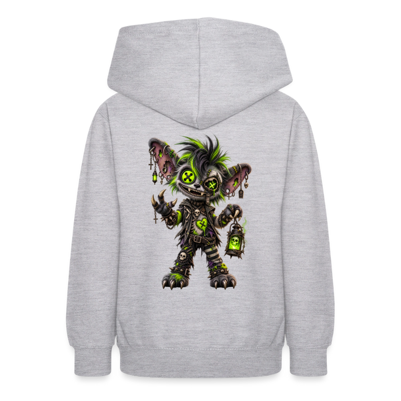 GRAVEYARD GIZZ – Teenie Hoodie - Hellgrau meliert
