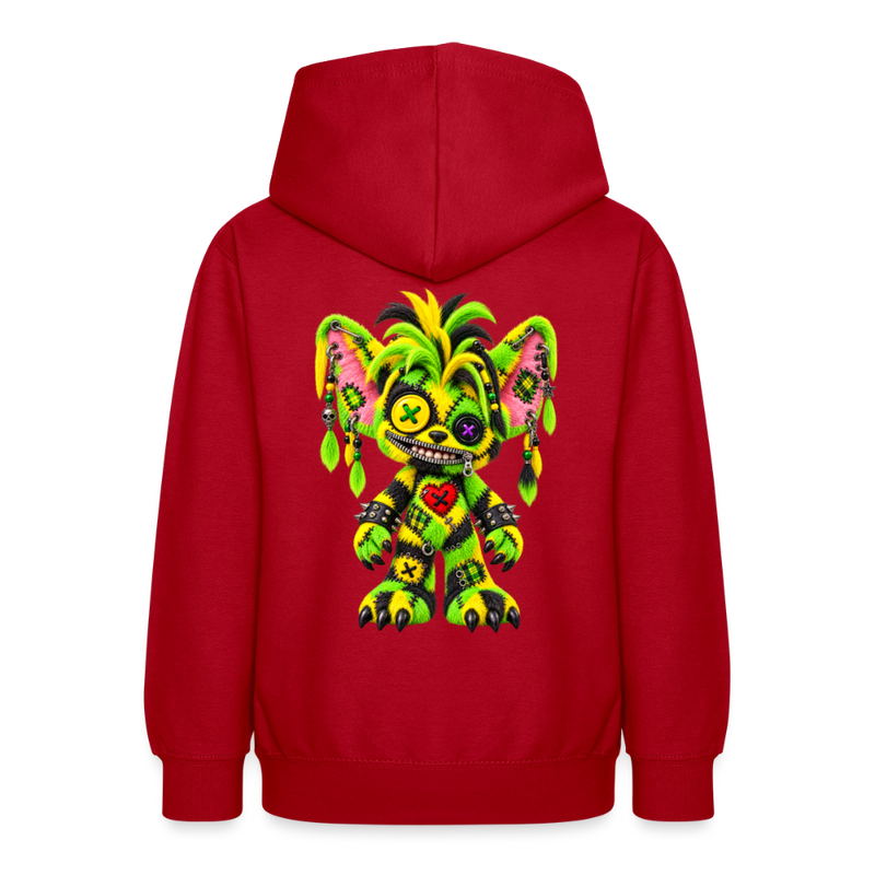 FUZZBALL GREMMY – Teenie Hoodie - Rot