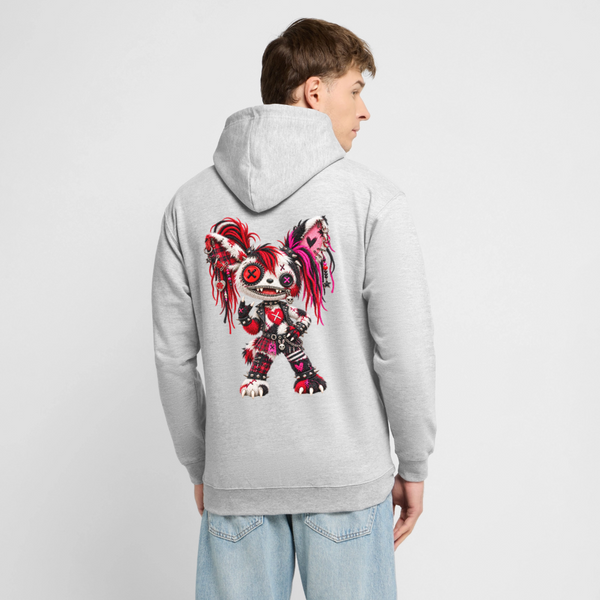 MOSH MOLLY – Herren / Unisex Hoodie - Hellgrau meliert