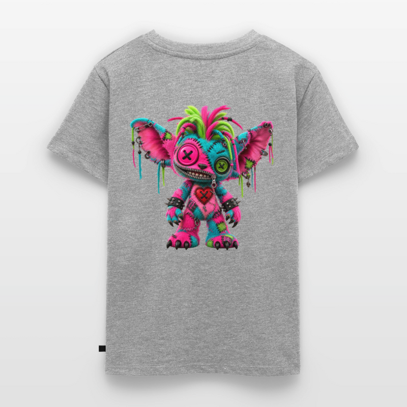 RIOT ROXIE – Kinder Premium T-Shirt - Grau meliert