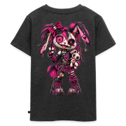 VELVET VEX – Kinder Premium T-Shirt - Anthrazit meliert