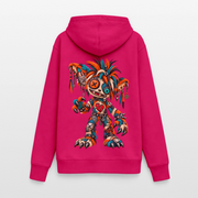 SCRAP JACK – Damen Hoodie - dunkles Pink