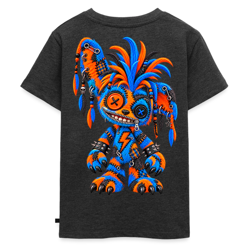 STATIC SPIKE – Kinder Premium T-Shirt - Anthrazit meliert