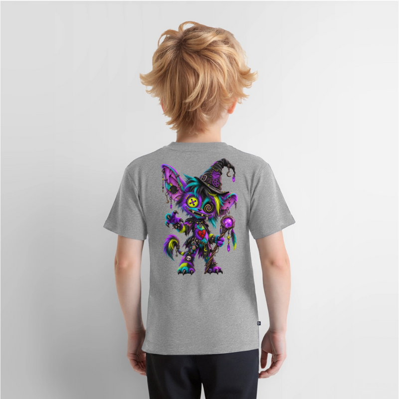 HEXIE HAZE – Kinder Premium T-Shirt - Grau meliert