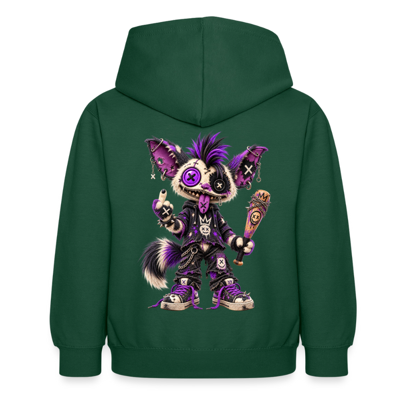 RAGGZR – Kinder Hoodie - Flaschengrün