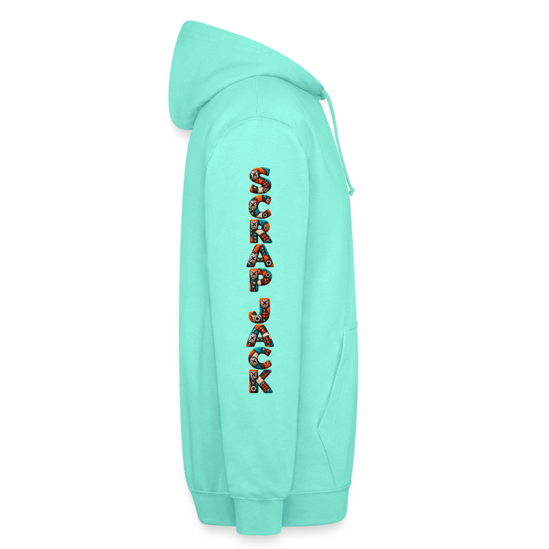 SCRAP JACK – Herren / Unisex Hoodie - Mint