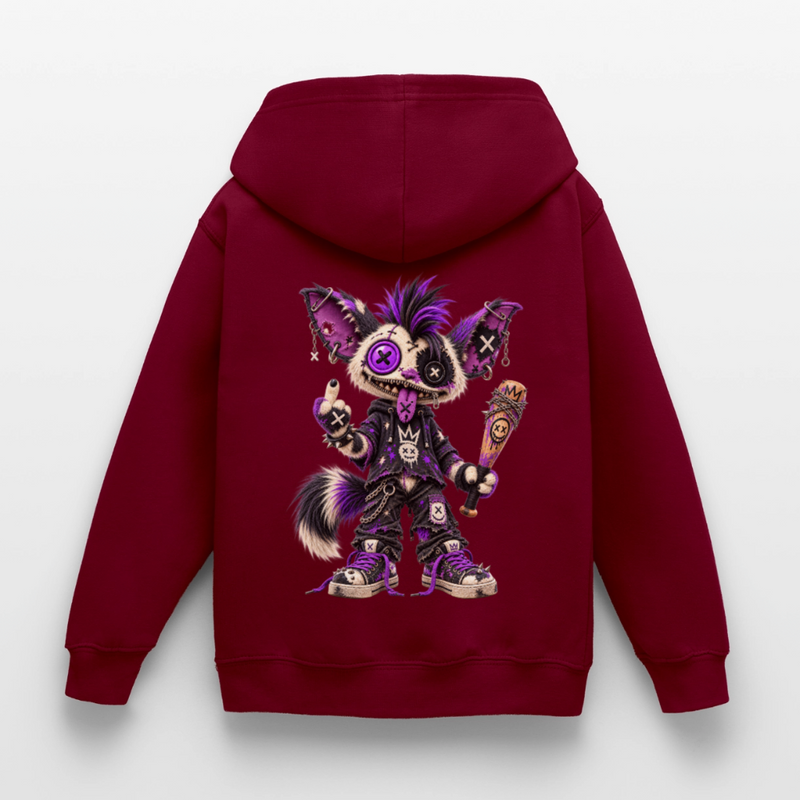 RAGGZR – Kinder Hoodie - Bordeaux