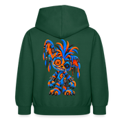 STATIC SPIKE – Kinder Hoodie - Flaschengrün
