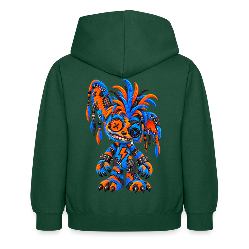 STATIC SPIKE – Kinder Hoodie - Flaschengrün
