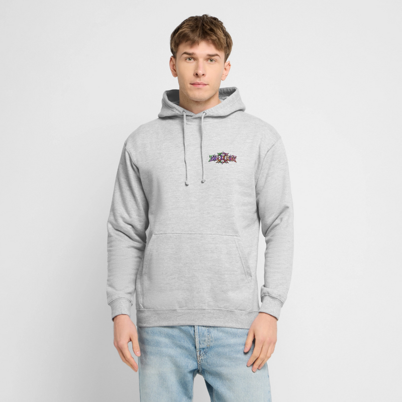 MOSH MOLLY – Herren / Unisex Hoodie - Hellgrau meliert