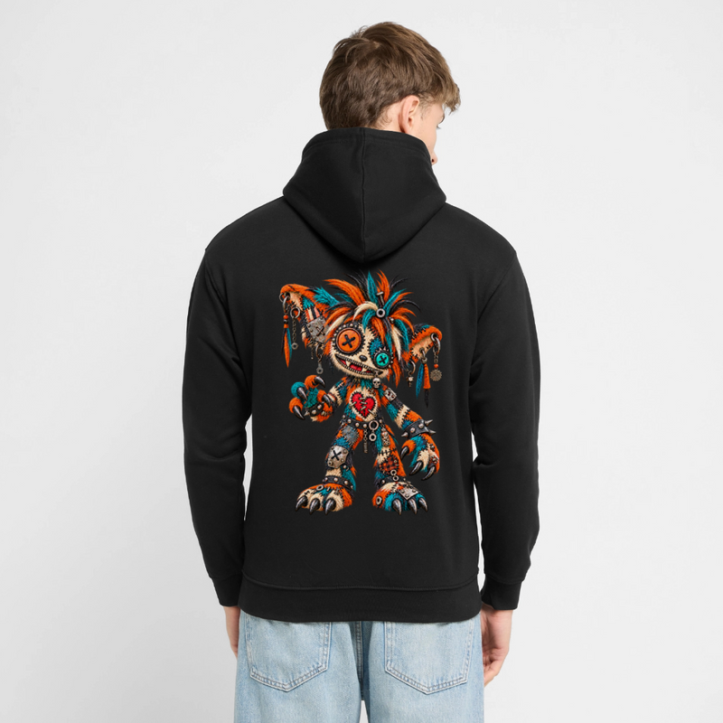 SCRAP JACK – Herren / Unisex Hoodie - Schwarz