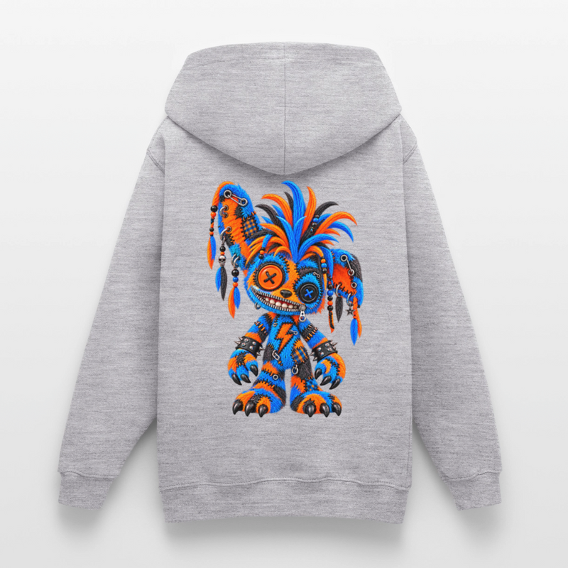 STATIC SPIKE – Teenie Hoodie - Hellgrau meliert