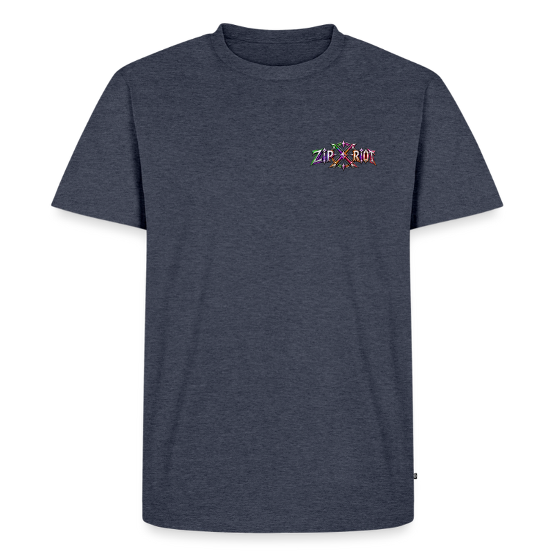 RIOT ROXIE – Herren Premium T-Shirt - Jeansblau 