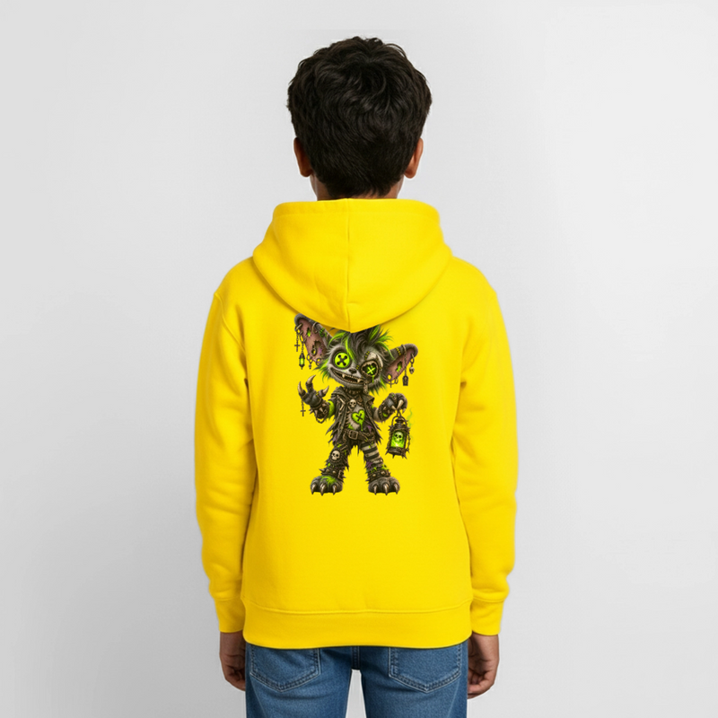 GRAVEYARD GIZZ – Teenie Hoodie - Gelb