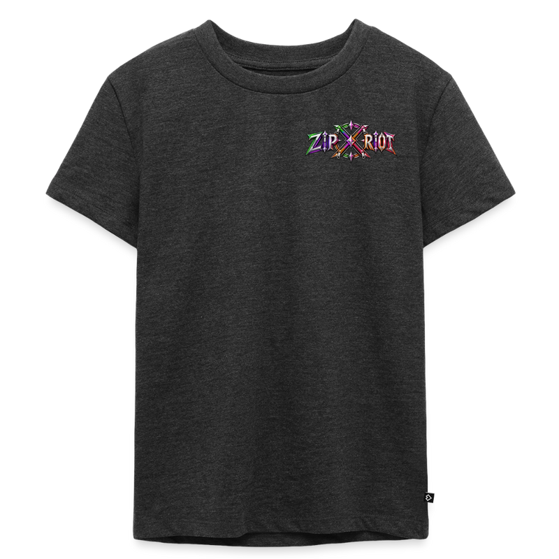 GRAVEYARD GIZZ – Kinder Premium T-Shirt - Anthrazit meliert