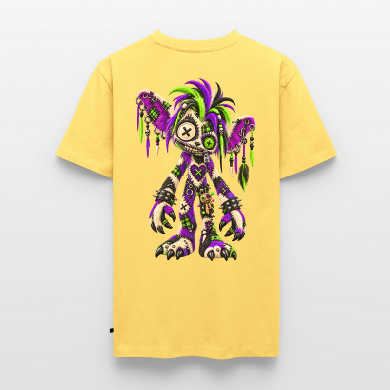 VOODOO VINNIE – Herren Premium T-Shirt - Pastellgelb