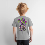 VOODOO VINNIE – Kinder Premium T-Shirt - Grau meliert