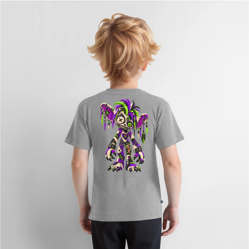 VOODOO VINNIE – Kinder Premium T-Shirt - Grau meliert