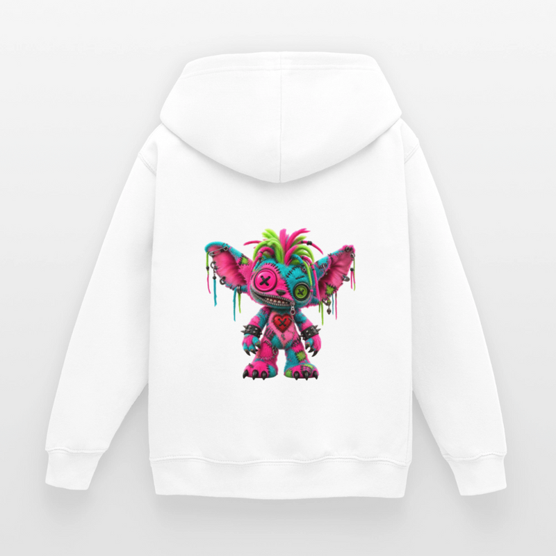 RIOT ROXIE – Kinder Hoodie - Weiß