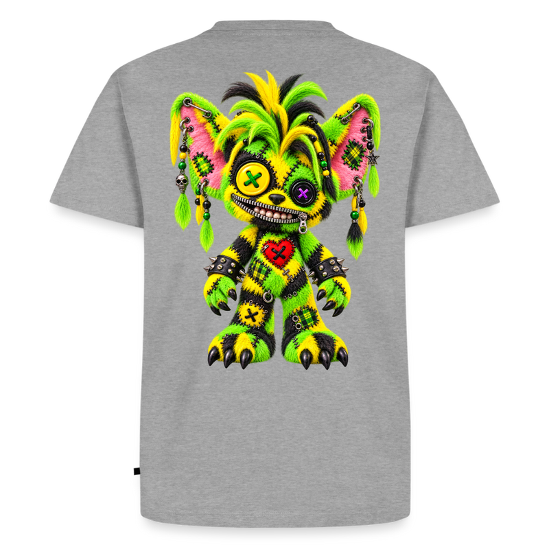 FUZZBALL GREMMY – Herren Premium T-Shirt - Grau meliert